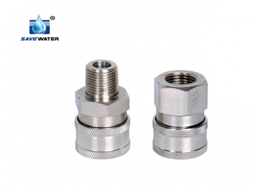 Quick ball coupling stainless