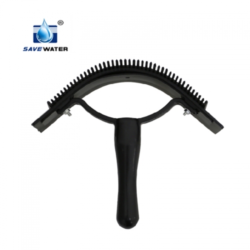 Round handle sweat scraper&comb 